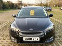 Used Ford Focus Zetec 2018 Black Hatchback