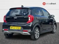 Used Kia Picanto X-Line 67 HP (49 kW) 2022 Black Hatchback