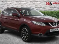 Used Nissan Qashqai S 110 HP (80 kW) 2017 Red SUV