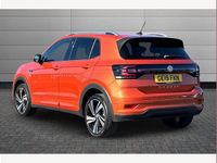 Used VW T-Cross R-line 115 HP (84 kW) 2019 Orange SUV