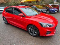 Used Ford Focus ST-Line 125 HP (91 kW) 2019 Red Hatchback