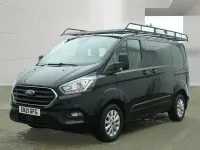 Used Ford Transit Custom Limited 170 HP (125 kW) 2021 Black Van