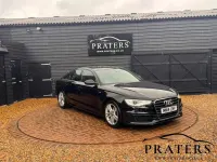 Used Audi A6 S-Line 2014 Black Sedan