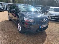 Used Vauxhall Crossland X S 110 HP (80 kW) 2018 Black SUV