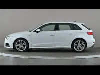 Used Audi A3 S-Line 2019 White Sedan