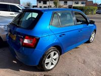 Used Skoda Fabia SE L 90 HP (66 kW) 2015 Blue Hatchback