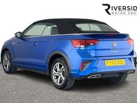 Used VW T-Roc Cabriolet R-line 150 HP (110 kW) 2022 Blue Cabriolet