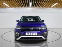 Usado VW T-Cross SEL 110 HP (80 kW) 2021 Azul SUV