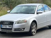 Used Audi A4 163 HP (119 kW) 2005 Silver Sedan