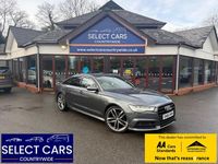 Begagnad Audi A6 Black Edition 190 HK (139 kW) 2016 Grå Sedan