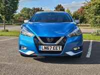Used Nissan Micra N-Connecta 2017 Blue Hatchback