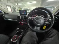 Used Audi A3 Sport 110 HP (80 kW) 2015 Blue Hatchback