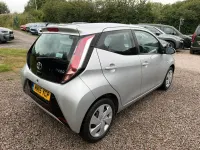Used Toyota Aygo X-play 69 HP (50 kW) 2015 Silver Hatchback