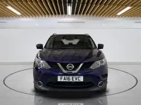Used Nissan Qashqai N-Connecta 115 HP (84 kW) 2016 Blue SUV
