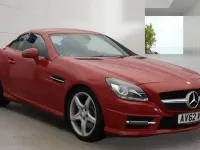 Used Mercedes SLK250 AMG 204 HP (150 kW) 2012 Red Cabriolet