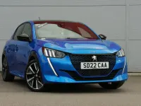 Used Peugeot e-208 GTi 100 kW (136 HP) 2022 Blue Hatchback