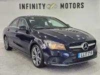 Used Mercedes CLA200 136 HP (100 kW) 2017 Blue Coupe