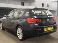 Used BMW 118 Sport Line 2017 Blue Hatchback