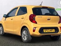 Begagnad Kia Picanto Advance 67 HK (49 kW) 2023 Gul Halvkombi