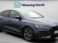 Used Ford Focus ST-Line 125 HP (91 kW) 2022 Blue Hatchback