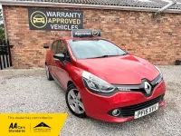 Begagnad Renault Clio IV Dynamique 75 HK (55 kW) 2015 Röd Halvkombi