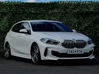 Used BMW 118 M Sport 136 HP (100 kW) 2024 White Hatchback