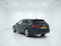 Used Audi A4 S-Line 190 HP (139 kW) 2017 Blue Estate