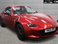 Used Mazda MX5 132 HP (97 kW) 2019 Red Cabriolet