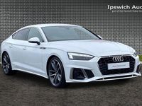 Used Audi A5 Sportback S-Line 161 HP (118 kW) 2022 White Hatchback