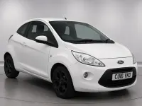 Used Ford Ka Zetec 69 HP (50 kW) 2016 White Hatchback