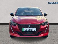 Used Peugeot e-208 Premium 100 kW (136 HP) 2021 Red Hatchback