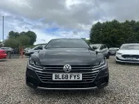 Used VW Arteon R-line 150 HP (110 kW) 2018 Black Hatchback