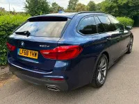 Used BMW 520 M Sport 187 HP (137 kW) 2018 Blue Estate