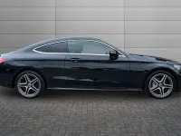 Used Mercedes C220 AMG line 194 HP (142 kW) 2022 Black Coupe