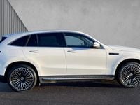 Used Mercedes EQC400 AMG Line Premium 300 kW (408 HP) 2023 Manufaktur opalite white bright SUV