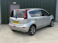 Used Nissan Note N-TEC 110 HP (80 kW) 2010 Silver Hatchback