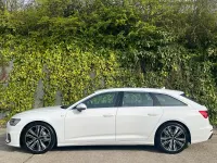 Used Audi A6 S-Line 204 HP (150 kW) 2019 White Estate