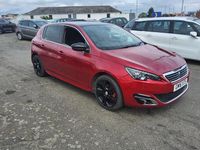 Used Peugeot 308 GT-line 130 HP (95 kW) 2016 Red Hatchback