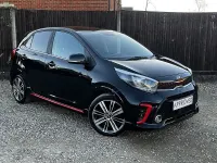 Second-hand Kia Picanto GT-Line 66 CP (48 kW) 2018 Negru Hatchback
