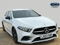 Used Mercedes A180 Executive 136 HP (100 kW) 2022 White Hatchback