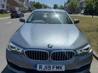 Begagnad BMW 520 2019 Blå Sedan