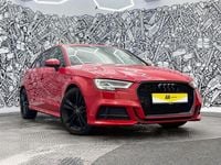 Used Audi A3 Sportback S-Line 150 HP (110 kW) 2018 Red Hatchback