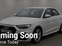 Used Audi A1 Sportback S-Line 2022 White Hatchback