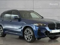 Used BMW X3 M Sport 187 HP (137 kW) 2022 Blue SUV
