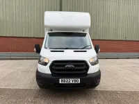 Used Ford Transit 130 HP (95 kW) 2022 White Cabriolet