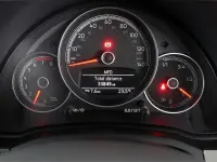 Used VW up! Black Edition 65 HP (47 kW) 2023 Red Hatchback