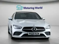 Used Mercedes CLA180 AMG Line Premium Plus 136 HP (100 kW) 2020 White Coupe