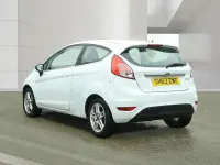 Used Ford Fiesta Zetec 82 HP (60 kW) 2014 White Hatchback