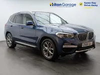 Used BMW X3 xLine 190 HP (139 kW) 2019 Blue SUV