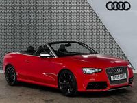 Used Audi RS5 Advanced 450 HP (330 kW) 2015 Red Cabriolet